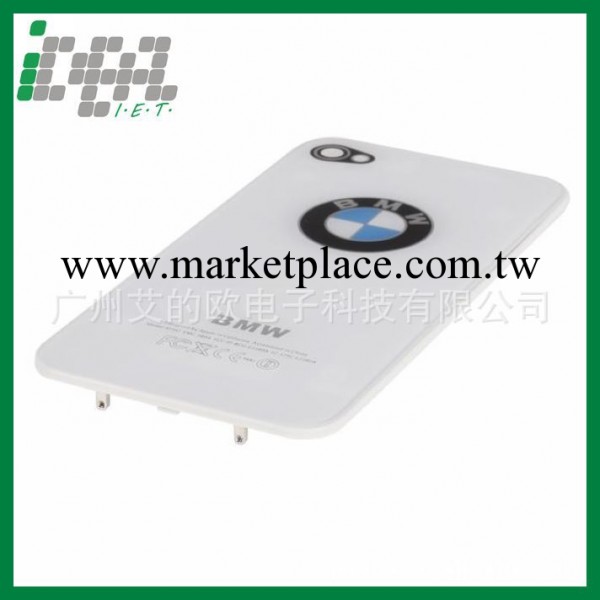 潮流時尚新款 iphone4後蓋 BMW後蓋 蘋果四代後蓋寶馬 黑白色工廠,批發,進口,代購
