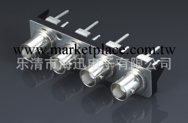 供應BNC1*4 BNC四排 BNC直腳 BNC塑料 BNC1X4 BNC視頻連接器工廠,批發,進口,代購