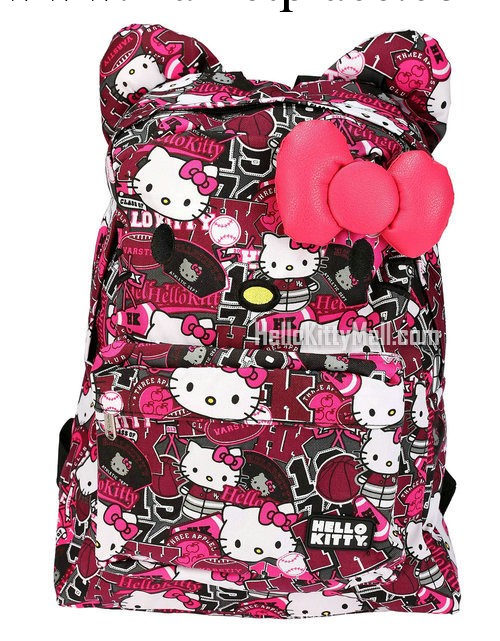 5121-Hello Kitty x  Loungefly雙肩書包 背包工廠,批發,進口,代購