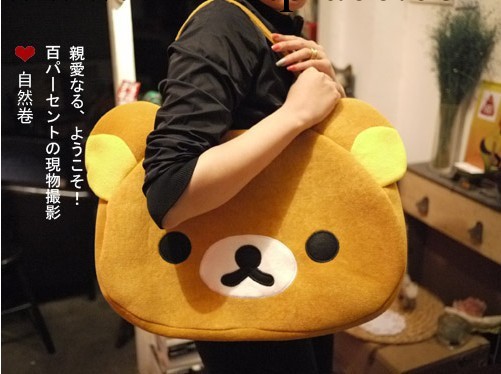 正版輕松熊Rilakkuma 輕松小熊背包 輕松熊大包 單肩包 旅行包工廠,批發,進口,代購