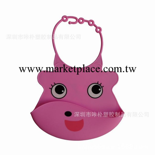 現貨供應環保矽膠口水兜 嬰兒矽膠圍兜 嬰兒用品定制工廠,批發,進口,代購
