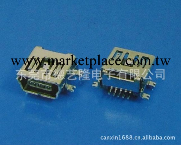 廠傢低價供應MINI USB連接器 MINI USB 5PF SMT（短型）工廠,批發,進口,代購