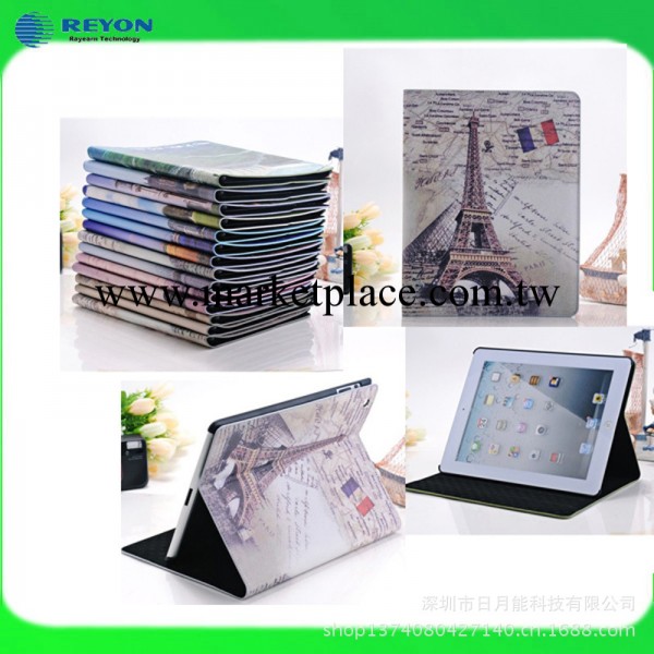 2013全新款彩繪世界著名建築物簡約式ipad mini皮套工廠,批發,進口,代購