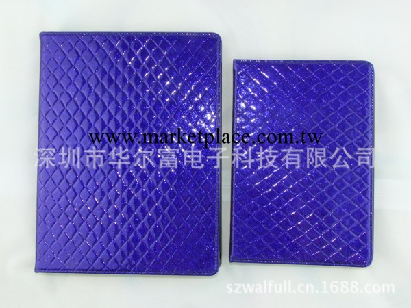 蘋果奢華ipad 2/3/4/菱形格子 休眠皮套 時尚格子紋IPAD皮套工廠,批發,進口,代購