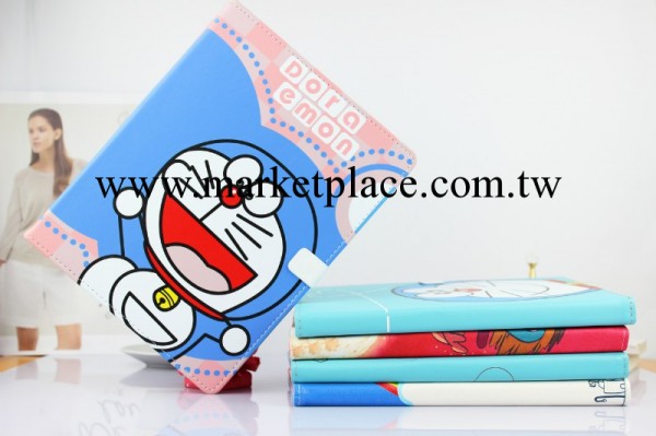 一件代發 哆啦A夢 叮當貓 ipad2 ipad 4休眠帶支架保護皮套工廠,批發,進口,代購