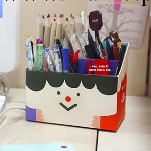 混批批發韓國文具 ZSC001 韓國文具 DIY筆筒|儲物盒4格收納紙盒工廠,批發,進口,代購