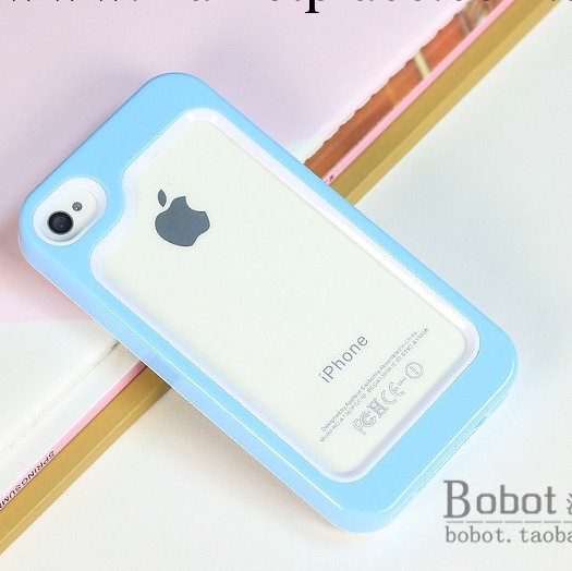 蘋果iphone4 4s 5 5s 二合一雙色邊框防摔塑料邊框糖果色邊框熱賣工廠,批發,進口,代購