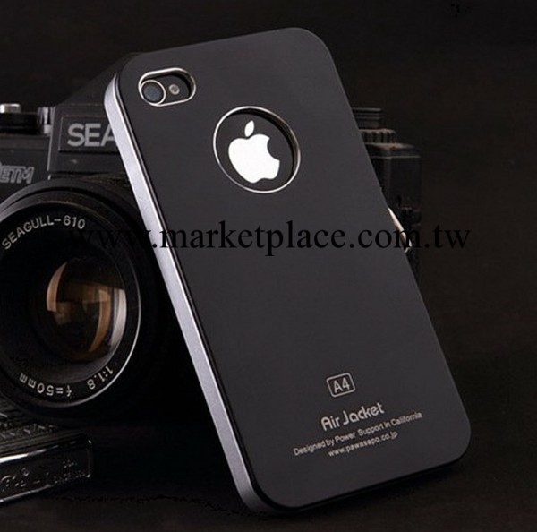 Air Jacket 傑克金屬磨砂 蘋果iphone4/5新款手機殼 手機保護套工廠,批發,進口,代購