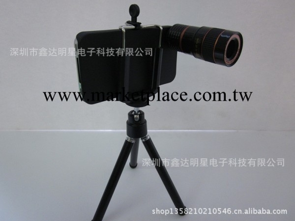 蘋果手機攝影 iphone4代鏡頭 8倍變焦送支架工廠,批發,進口,代購
