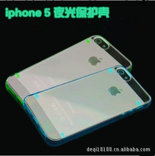 iphone5保護殼 蘋果5代TPU雙色磨砂糖果殼 5G夜光軟套工廠,批發,進口,代購