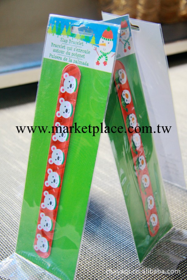 聖誕禮品啪啪圈 拍拍圈手腕帶工廠,批發,進口,代購