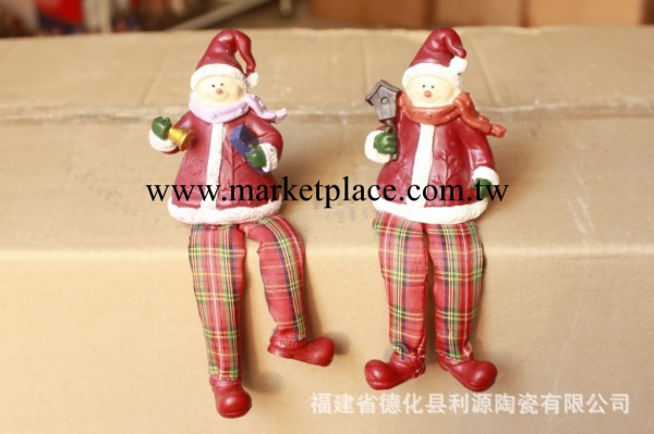 樹脂聖誕佈腿工藝品 聖誕系列吊腳工藝品 聖誕禮品9678工廠,批發,進口,代購