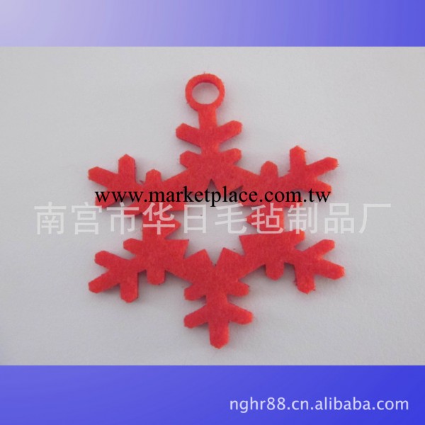 歡迎定做【華日牌】聖誕節專用毛氈掛件 ，毛氈工藝品  毛氈飾品工廠,批發,進口,代購