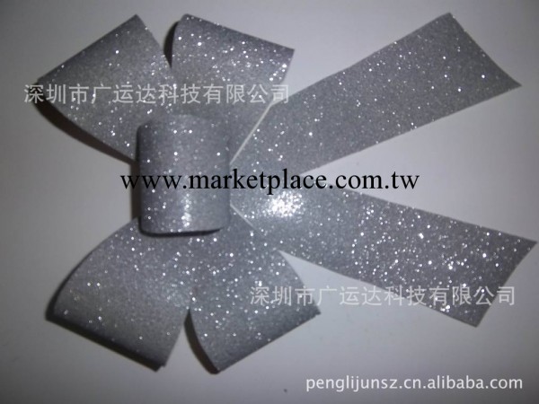 直銷pvc撒粉蝴蝶結手工禮品花、包裝紙禮品花、聖誕禮品花工廠,批發,進口,代購