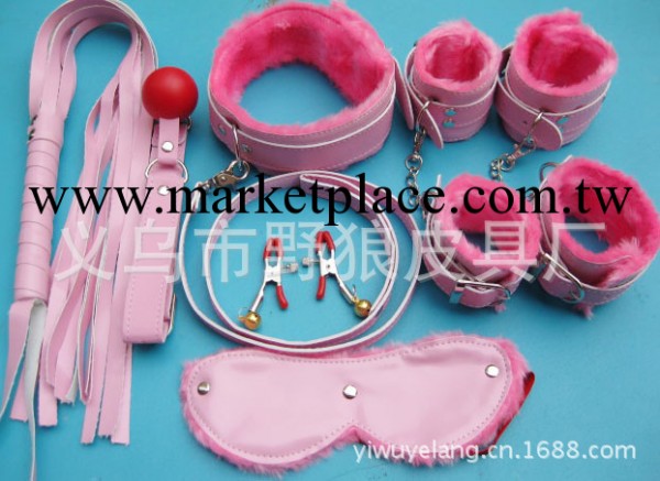 一件代發廠傢直銷 情趣皮革用品 另類玩具 粉色毛絨7件套調情必備工廠,批發,進口,代購