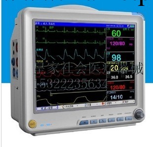 高品質 12英寸 多參數監護機/心電監護機/病人監護機工廠,批發,進口,代購