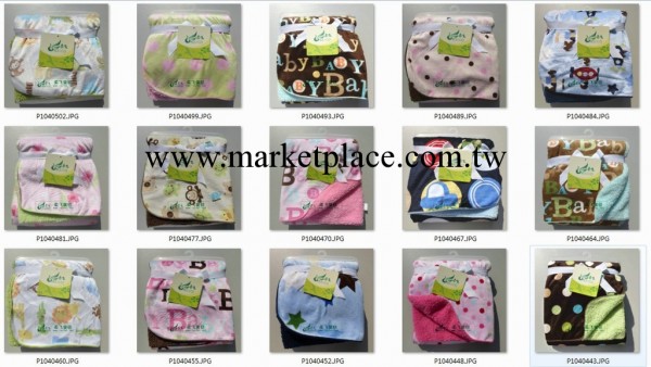 baby bedding 雙層毛毯 超柔短毛絨印花毯 雙層小毛毯工廠,批發,進口,代購