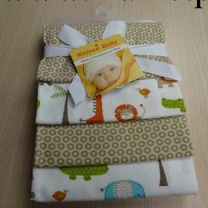 代理加盟 Blanket 全棉毯 嬰兒全棉童毯76X76cmPVC4條裝 柔飛童毯工廠,批發,進口,代購