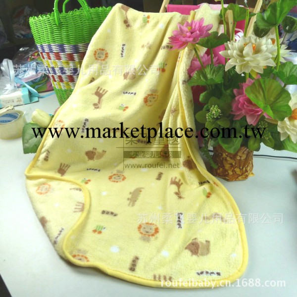 西松屋珊瑚絨毯 嬰兒毯 雙面絨毯 母嬰用品  嬰兒毛毯100x70cm工廠,批發,進口,代購