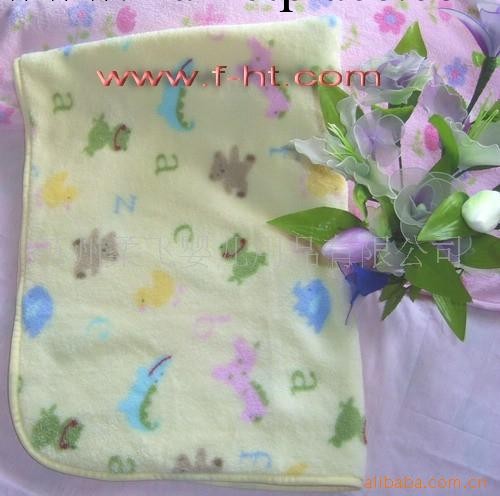 供應珊瑚絨童毯/繡花毯子/印花珊瑚絨/嬰兒毯子工廠,批發,進口,代購