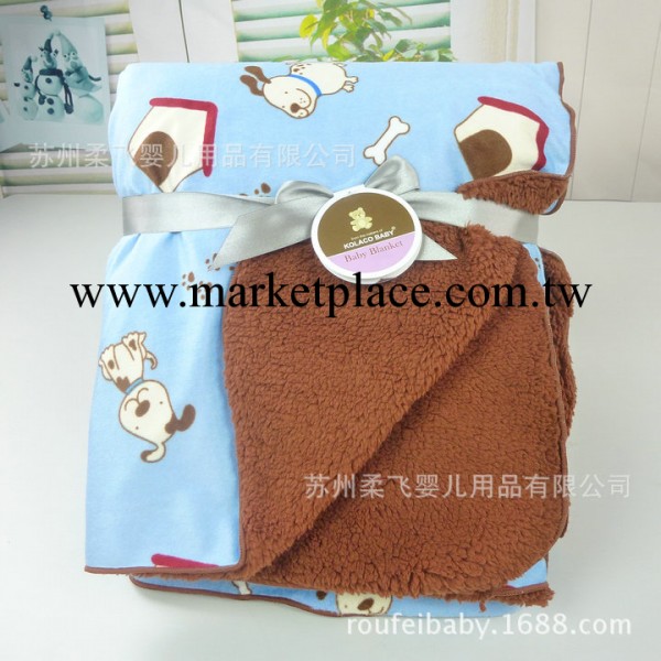 尺寸120x155cm雙層兒童毯/外貿嬰兒童毯/毛毯嬰兒毯  雙層加厚工廠,批發,進口,代購