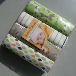 代理加盟 Blanket 全棉毯 嬰兒全棉童毯76X76cmPVC4條裝 柔飛童毯工廠,批發,進口,代購