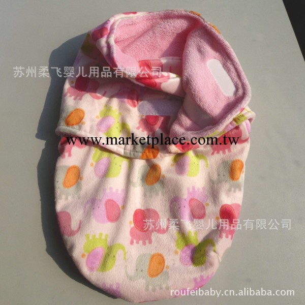 swaddle blanket 襁褓毯子 嬰兒抱毯 雙層抱毯 新生兒卡通抱毯工廠,批發,進口,代購