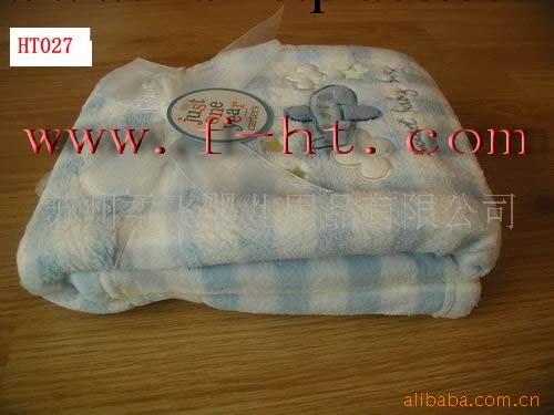 供應珊瑚絨童毯/繡花毯子/繡花珊瑚絨/嬰兒毯子工廠,批發,進口,代購