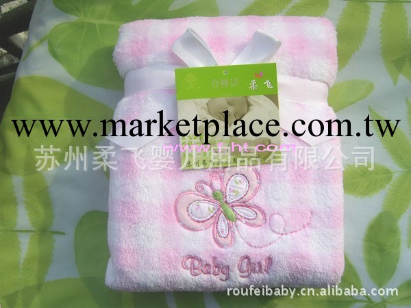 外貿抱毯 珊瑚絨繡花 珊瑚絨印花 雙面珊瑚絨毯嬰兒毯童毯工廠,批發,進口,代購
