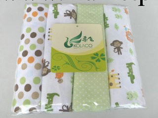 代理加盟 Blanket 全棉毯 嬰兒全棉童毯76X76cmPVC4條裝 柔飛童毯工廠,批發,進口,代購