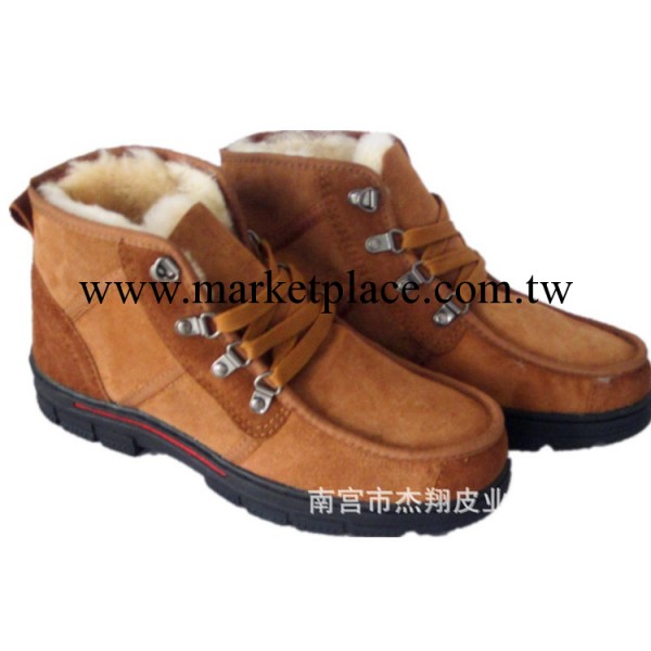 2013新款男士皮毛一體雪靴 保暖透氣廠傢直銷 雪靴批發工廠,批發,進口,代購