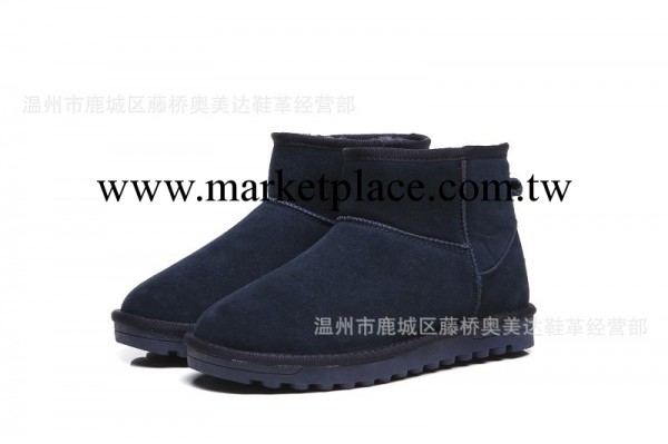 包郵廠傢直銷一雙代發真皮男靴低筒靴短筒冬季棉鞋真皮雪靴工廠,批發,進口,代購