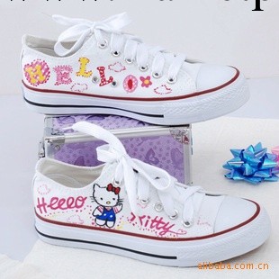 Hello Kitty 手繪帆佈鞋 BD-8011工廠,批發,進口,代購