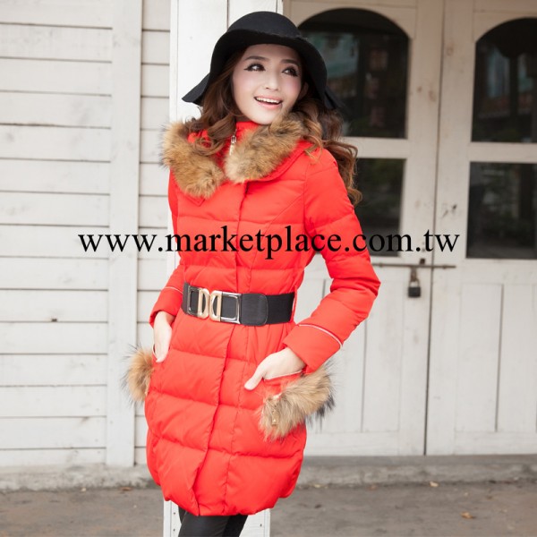 missfofo6623專櫃正品 2013新款女式羽絨衣金屬拉鏈外套工廠,批發,進口,代購
