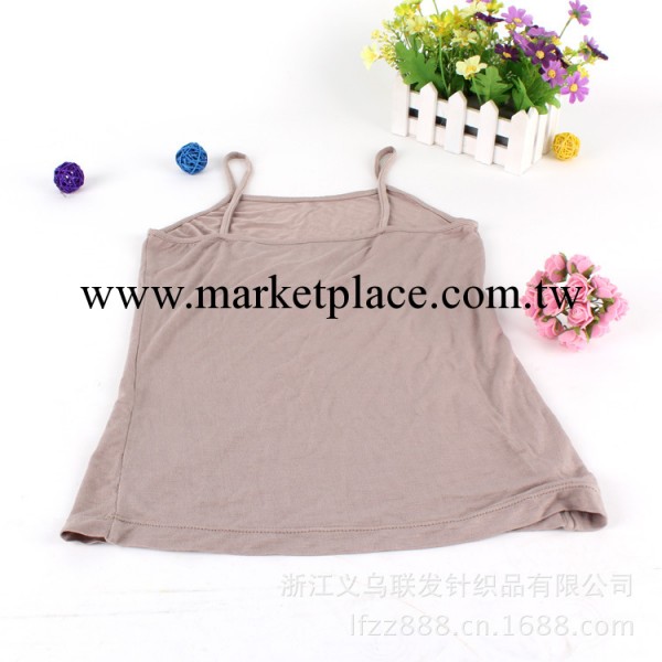 2013夏季韓國新款 可愛女生口袋背心 百搭時尚無袖吊帶打底衫批發・進口・工廠・代買・代購