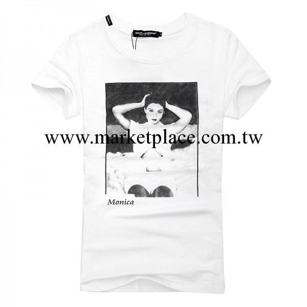 D傢 monica bellucci 2013歐美風女式修身短袖t恤 women t-shirt工廠,批發,進口,代購