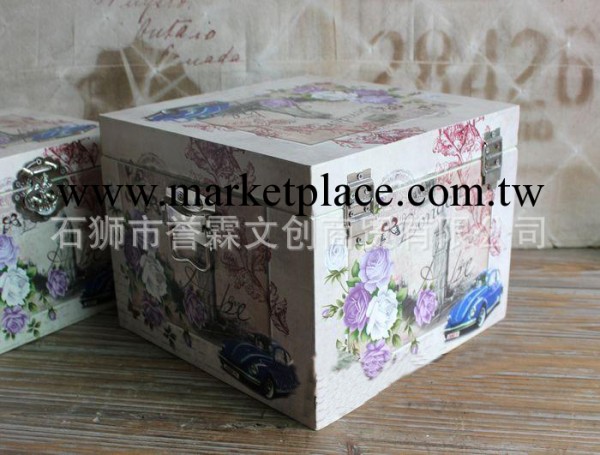 儲物箱 復古收納箱 首飾盒 儲物化妝箱 雜物箱子 禮品木箱工廠,批發,進口,代購