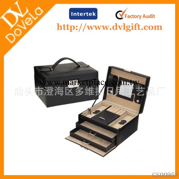 小量訂做 皮革珠寶盒 化妝品包裝盒 皮盒 首飾盒 禮品盒 GS00958工廠,批發,進口,代購