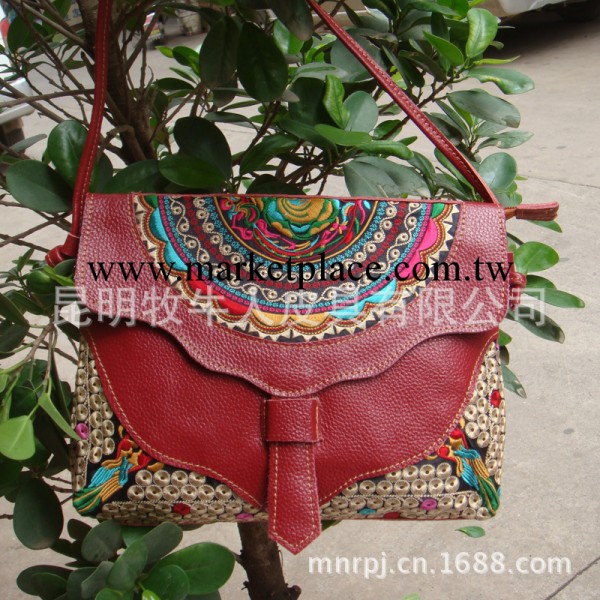 2013夏季新款女士斜挎包 手拿包 花邊繡片牛皮包 20147工廠,批發,進口,代購