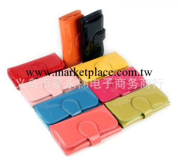 11010B款 pu料亮皮短款小號錢包 女士錢包 時尚零錢包  手拿包工廠,批發,進口,代購