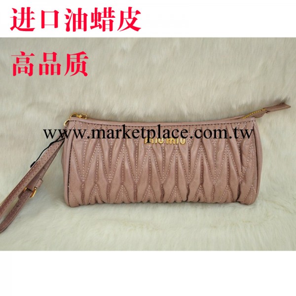 MIU女包 進口油蠟皮 手拿包 小包 高質量 81152工廠,批發,進口,代購