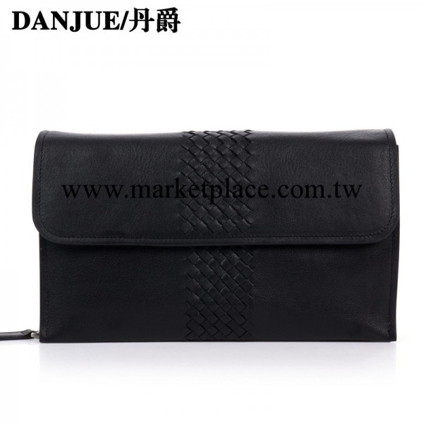 定制批發 正品丹爵 頭層牛皮 商務男士真皮手包 手抓包 手拿包工廠,批發,進口,代購