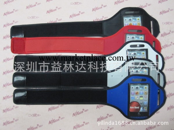 iphone4/4S 單扣手機運動臂帶工廠,批發,進口,代購