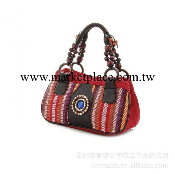 民族風 復古串珠彩色單肩包手提包女式包工廠,批發,進口,代購