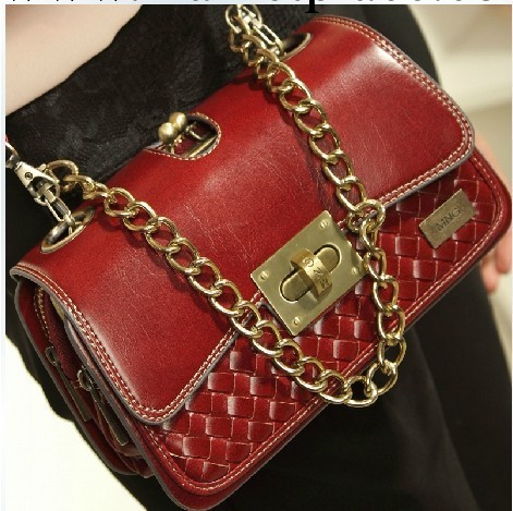 2013新款女復古手拿包單肩斜跨包鏈條小包手提包工廠,批發,進口,代購