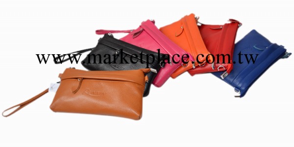 2013秋季新款經典休閒真皮女包 手拿包 零錢包 可斜挎手包工廠,批發,進口,代購