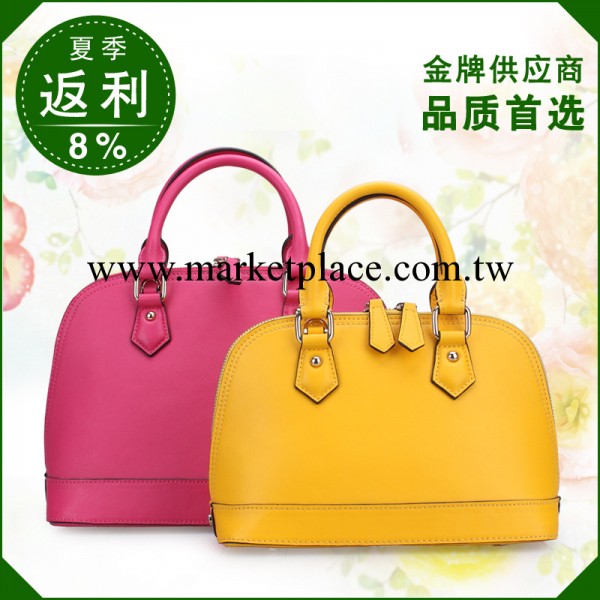 2013歐美新款范冰冰同款真皮牛皮手提斜挎包小包貝殼包批發代理工廠,批發,進口,代購
