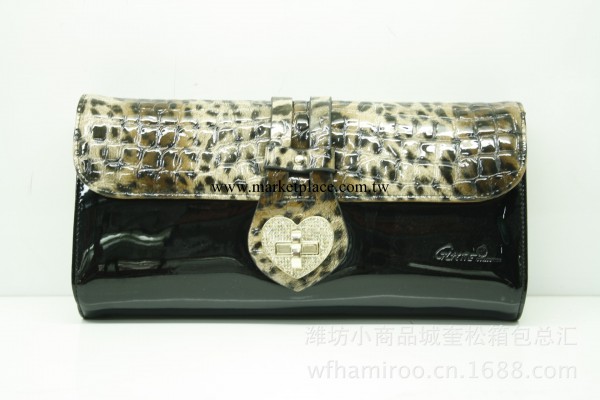 2013新款 女士真皮手拿包 手拿包 豹紋牛皮包 晚宴包 量大從優工廠,批發,進口,代購