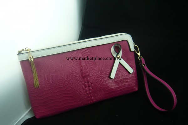 2013新款小鱷魚紋真皮手拿包工廠,批發,進口,代購