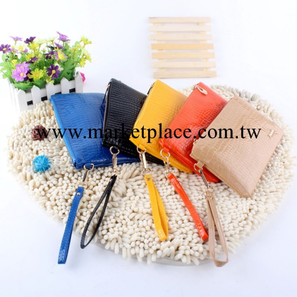 【供應】單拉包韓版中長款手拿拉鏈女包廠傢直銷工廠,批發,進口,代購